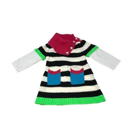 Baby Girl's Sweater Dress, Sweater, and Sweatshirt - Size 18‎ Month - Picture 4 of 10
